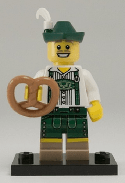 Lederhosen Guy, Series 8 (Complete Set with Stand and Accessories)