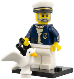 Sea Captain, Series 10 (Complete Set with Stand and Accessories)