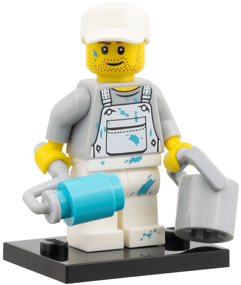 LEGO Decorator, Series 10 (Complete Set with Stand and Accessories) (col10-15) set, 2013