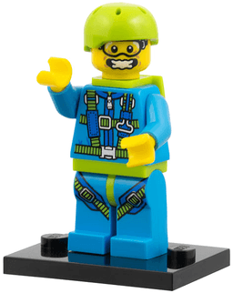 Skydiver, Series 10 (Complete Set with Stand and Accessories)