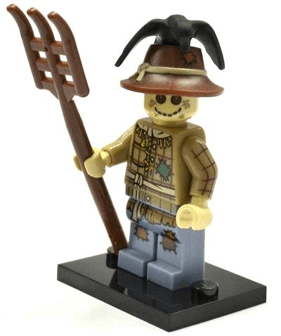 LEGO Scarecrow, Series 11 (Complete Set with Stand and Accessories) (col11-2) set, 2013