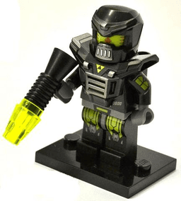 Evil Mech, Series 11 (Complete Set with Stand and Accessories)