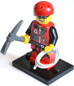 Mountain Climber, Series 11 (Complete Set with Stand and Accessories)