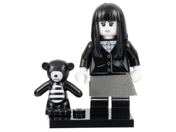 LEGO Spooky Girl, Series 12 (Complete Set with Stand and Accessories) (col12-16) set, 2014