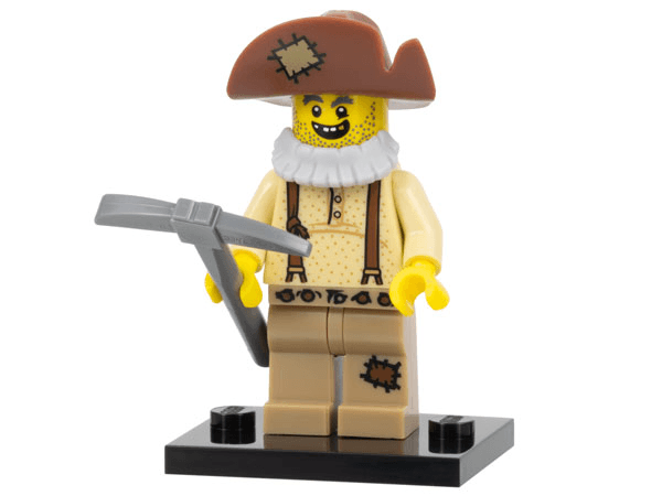 LEGO Prospector, Series 12 (Complete Set with Stand and Accessories) (col12-8) set, 2014