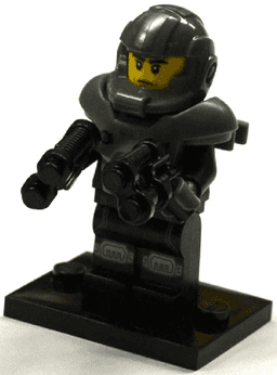 Galaxy Trooper, Series 13 (Complete Set with Stand and Accessories)