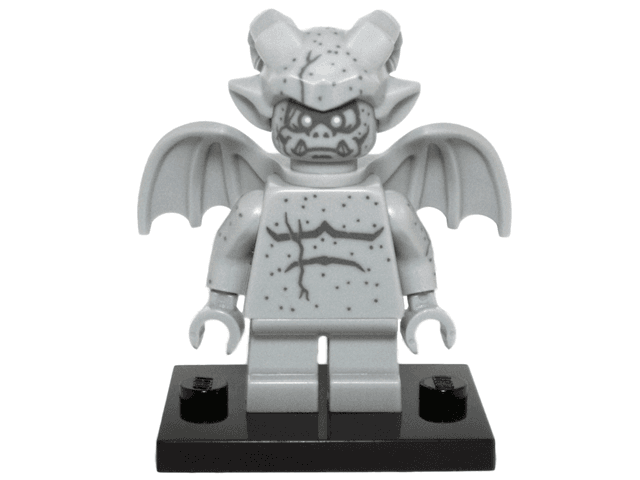 LEGO Gargoyle, Series 14 (Complete Set with Stand and Accessories) (col14-10) set, 2015