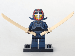 Kendo Fighter, Series 15 (Complete Set with Stand and Accessories)
