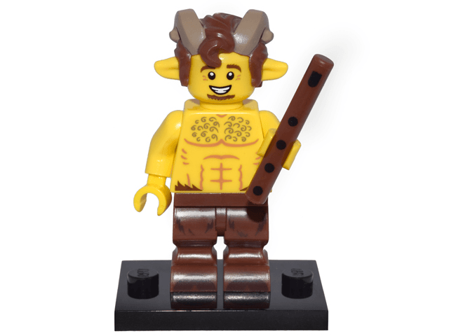 LEGO Faun, Series 15 (Complete Set with Stand and Accessories) (col15-7) set, 2016