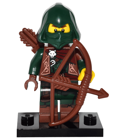 LEGO Rogue, Series 16 (Complete Set with Stand and Accessories) (col16-11) set, 2016