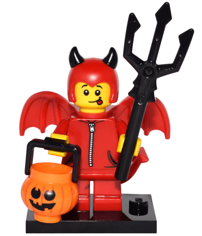 LEGO Cute Little Devil, Series 16 (Complete Set with Stand and Accessories) (col16-4) set, 2016