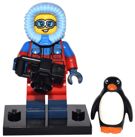 LEGO Wildlife Photographer, Series 16 (Complete Set with Stand and Accessories) (col16-7) set, 2016