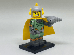 Retro Space Hero, Series 17 (Complete Set with Stand and Accessories)