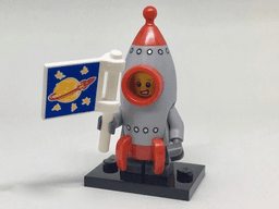 Rocket Boy, Series 17 (Complete Set with Stand and Accessories)