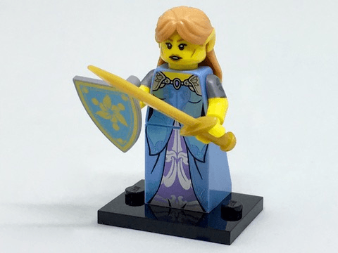 LEGO Elf Maiden, Series 17 (Complete Set with Stand and Accessories) (col17-15) set, 2017