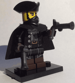 The Mystery Man (Highwayman), Series 17 (Complete Set with Stand and Accessories)