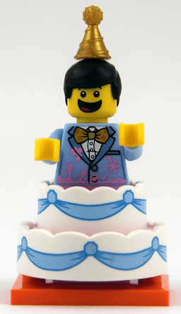Cake Guy, Series 18 (Complete Set with Stand and Accessories)