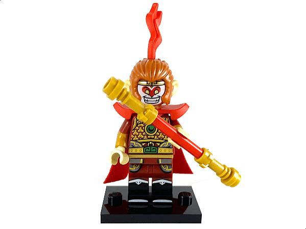 LEGO Monkey King, Series 19 (Complete Set with Stand and Accessories) (col19-4) set, 2019