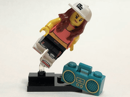 Breakdancer, Series 20 (Complete Set with Stand and Accessories)