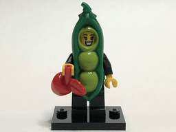 Peapod Costume Girl, Series 20 (Complete Set with Stand and Accessories)