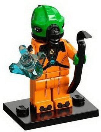 LEGO Alien, Series 21 (Complete Set with Stand and Accessories) (col21-11) set, 2021