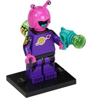 LEGO Space Creature, Series 22 (Complete Set with Stand and Accessories) (col22-11) set, 2022
