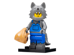 Wolf Costume, Series 23 (Complete Set with Stand and Accessories)