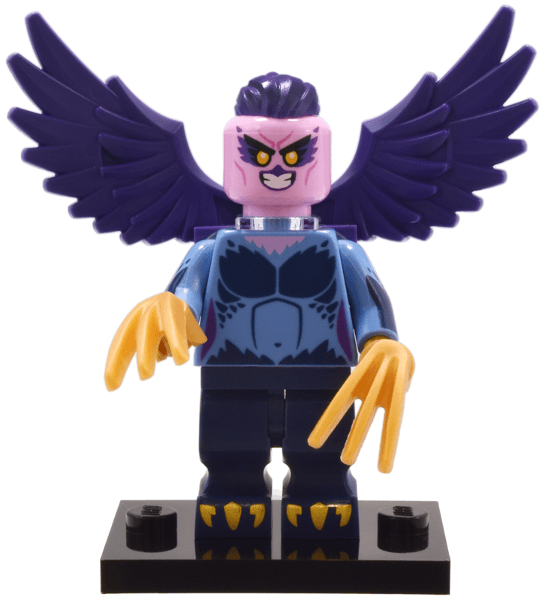 LEGO Harpy, Series 25 (Complete Set with Stand and Accessories) (col25-9) set, 2024