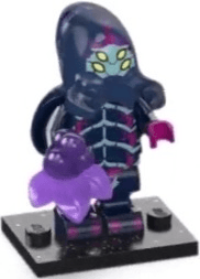 LEGO Alien Beetlezoid, Series 26 (Complete Set with Stand and Accessories) (col26-10) set, 2024