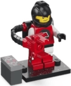 LEGO M-Tron Powerlifter, Series 26 (Complete Set with Stand and Accessories) (col26-5) set, 2024