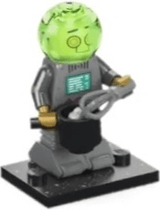 LEGO Robot Butler, Series 26 (Complete Set with Stand and Accessories) (col26-9) set, 2024