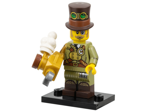 LEGO Steampunk Inventor, Series 27 (Complete Set with Stand and Accessories) (col27-12) set, 2025