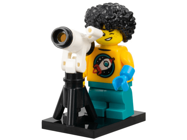 LEGO Astronomer Kid, Series 27 (Complete Set with Stand and Accessories) (col27-4) set, 2025