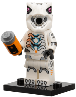 Robot T. rex, Series 29 (Complete Set with Stand and Accessories)