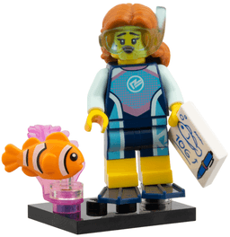 Marine Biologist, Series 29 (Complete Set with Stand and Accessories)