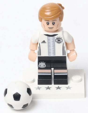 LEGO Toni Kroos, Deutscher Fussball-Bund / DFB (Complete Set with Stand and Accessories) (coldfb-10) set, 2016
