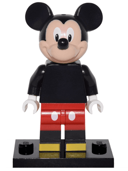 LEGO Mickey Mouse, Disney, Series 1 (Complete Set with Stand and Accessories) (coldis-12) set