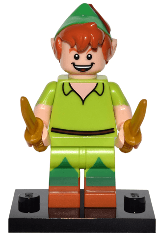 LEGO Peter Pan, Disney, Series 1 (Complete Set with Stand and Accessories) (coldis-15) set, 2016