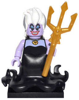 LEGO Ursula, Disney, Series 1 (Complete Set with Stand and Accessories) (coldis-17) set