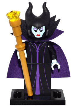 LEGO Maleficent, Disney, Series 1 (Complete Set with Stand and Accessories) (coldis-6) set