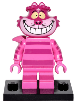 LEGO Cheshire Cat, Disney, Series 1 (Complete Set with Stand and Accessories) (coldis-8) set