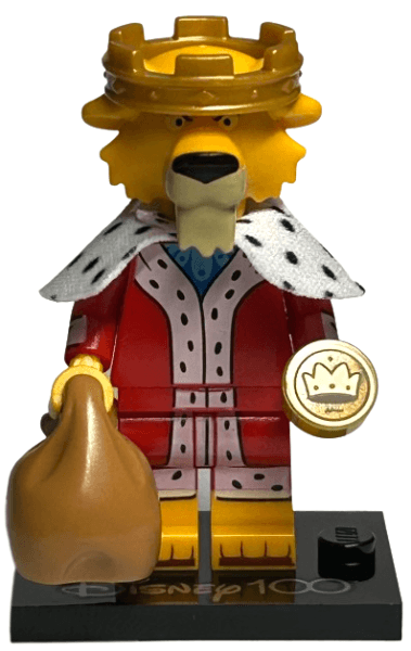LEGO Prince John, Disney 100 (Complete Set with Stand and Accessories) (coldis100-15) set, 2023
