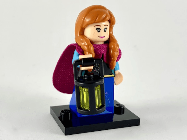 LEGO Anna, Disney, Series 2 (Complete Set with Stand and Accessories) (coldis2-10) set, 2019