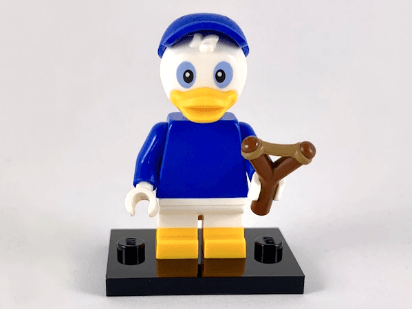 LEGO Dewey Duck, Disney, Series 2 (Complete Set with Stand and Accessories) (coldis2-4) set, 2019