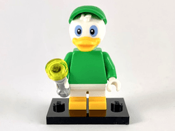 Louie Duck, Disney, Series 2 (Complete Set with Stand and Accessories)