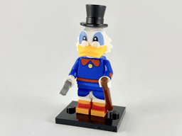 Scrooge McDuck, Disney, Series 2 (Complete Set with Stand and Accessories)