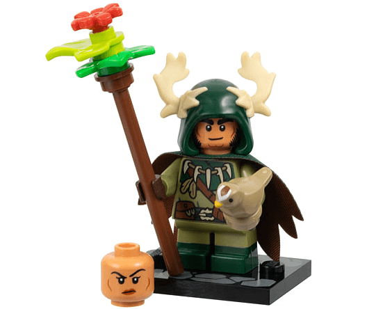 LEGO Halfling Druid, Dungeons & Dragons (Complete Set with Stand and Accessories) (coldnd-5) set, 2024