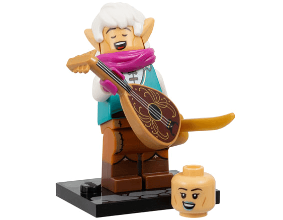 LEGO Elf Bard, Dungeons & Dragons (Complete Set with Stand and Accessories) (coldnd-9) set, 2024