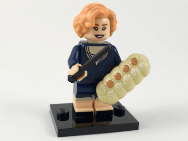 LEGO Queenie Goldstein, Harry Potter, Series 1 (Complete Set with Stand and Accessories) (colhp-20) set, 2018