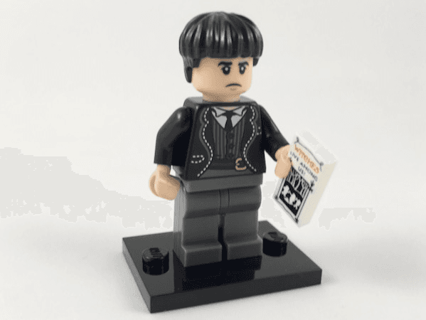 LEGO Credence Barebone, Harry Potter, Series 1 (Complete Set with Stand and Accessories) (colhp-21) set, 2018
